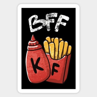 Best Friend Forever Ketchup and Fries FOOD-2 Magnet